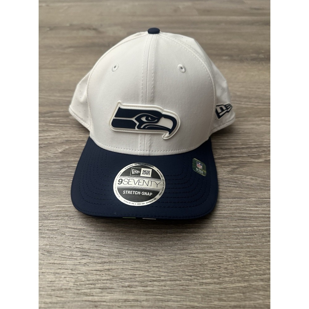 Men's New Era Seattle Seahawks 2025 NFL Training Camp 9SEVENTY Adjustable Hat